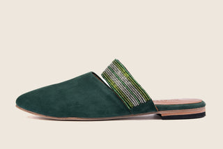 Beaded Mule