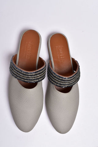 Beaded Mule